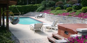 Residential Home Hardscape and Landscaping
